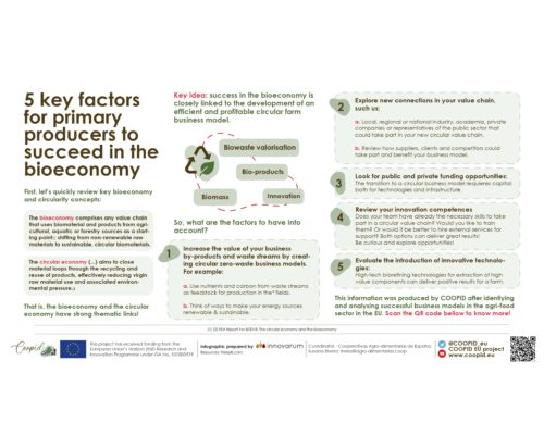 Success factors in the EU bioeconomy
